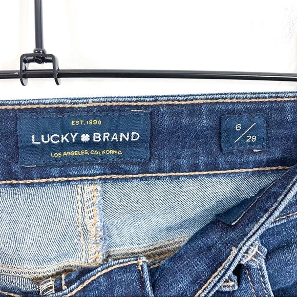 Lucky Brand Ava Skinny Raw Hem Jeans - Picture 5 of 5
